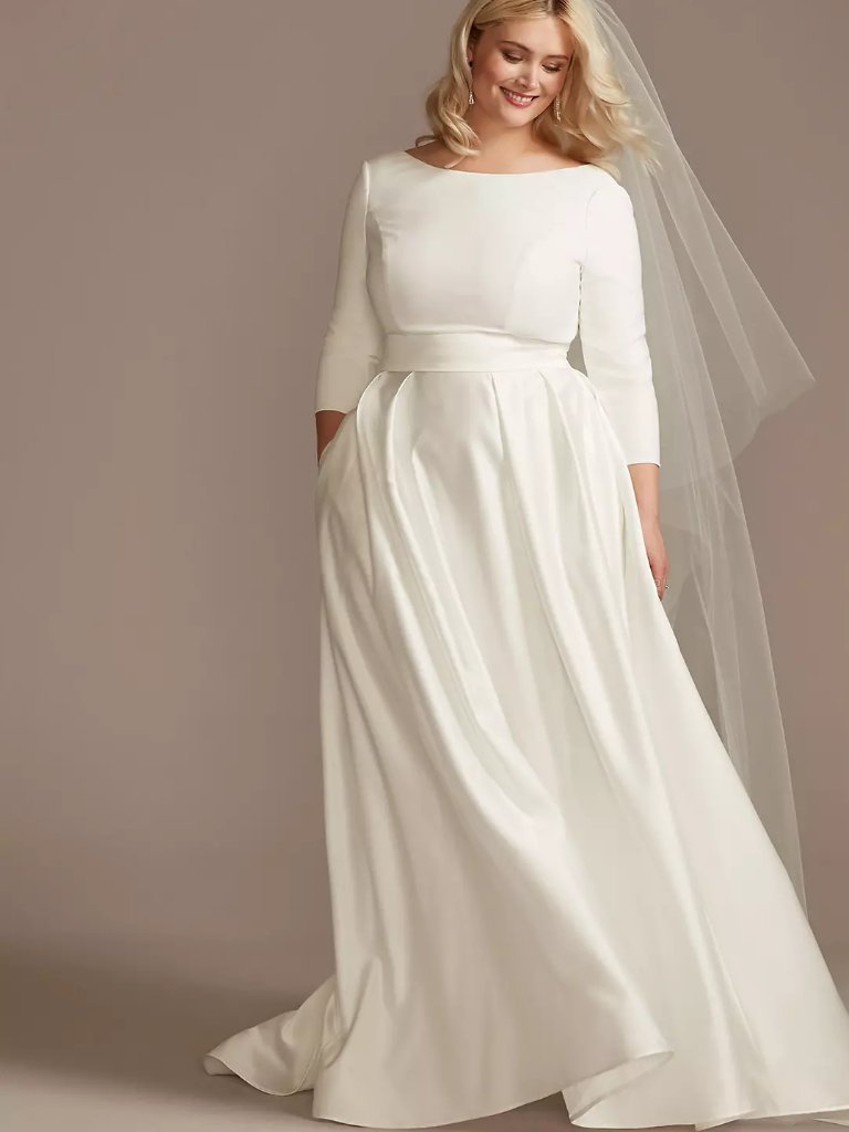 Db Studio Mid Sleeve Style: Ai10020622 Wedding Dress